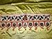 Toran White Ganesha Hand Embroidered Wall Tapestry Topper Valance