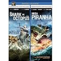 Mega Shark Vs Giant Octopus & Mega Piranha [Import]