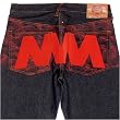 RMC X 4A Star red embroidery denim jeans REDM2908