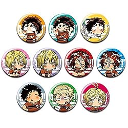 「ALL OUT!!」雨瀬シオリ先生描き下ろしデフォルメ缶バッチ 10個入りBOX