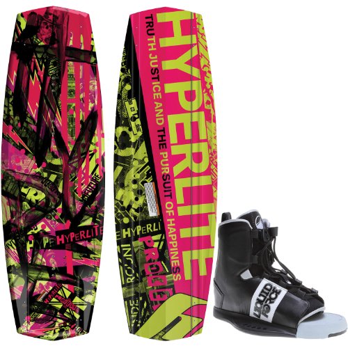 Hyperlite Process Wakeboard 141 Mens Liquid Force Element Bindings Sz 8