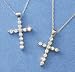 1/4 Ct. Diamond Cross Necklace