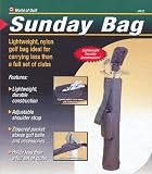 Jef World of Golf Gifts and Gallery, Inc. Sunday Bag (Black)
