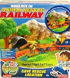 Go Diego Go Cave Rescue Location with Puma Accesory for Animal Rescue Railway