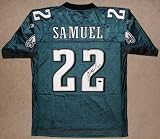 Asante Samuel Signed Philadelphia Eagles Green Jersey Nfl W/coa From Signing