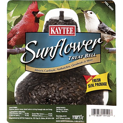 Kaytee Sunflower Treat Bell, 10-Ounce