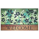 Produkt-Bild: XXL FU&szlig;MATTE WELCOME GUMMI BEFLOCKT 3D-STRUKTUR 76x46CM