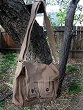 Classic Canvas Punk Retro Look Shoulder Bag