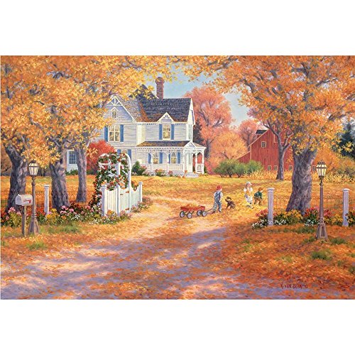 Educa Autumn Leaves & Laughter Puzzle (1500 Piece), One Color