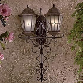 Minka 8218-61-PL 2 Lights Wall Bracket, Natural