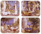Jason D6690 Tea on the Terrace Placemats, Set of 4