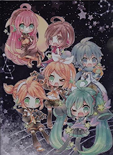 Hatsune Miku Series Clear File Niwako ver. LUKA MEIKO KAITO RIN REN MIKU