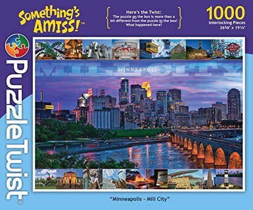 Something's Amiss! 1000 Piece Jigsaw Puzzle "Minneapolis Mill City"