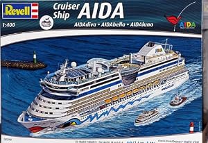 Revell 1/400 Cruise Ship AIDA Diva, Bella, Luna
