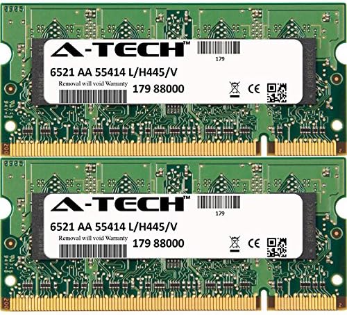 2GB KIT (2 x 1GB) For Shuttle X Series X50V2 X50V2 XS35 XS35 XS35GT XS35GT. SO-DIMM DDR2 NON-ECC PC2-6400 800MHz RAM Memory. Genuine A-Tech Brand.