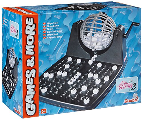 Imagen 3 de Simba - 106150493 - Juego de mesa - Bingo con tambores y accesorios - 30x23x18 cm (de importación de Alemania)