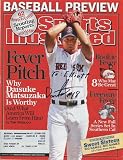 Daisuke Matsuzaka Autographed/Signed Sports Illustrated Cover