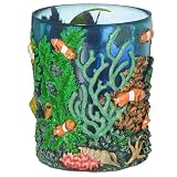 Blue Lagoon Wastebasket