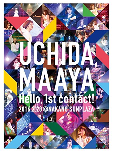 【Amazon.co.jp限定】UCHIDA MAAYA 1st LIVE「Hello, 1st contact!」(A4サイズポスター付) [Blu-ray]