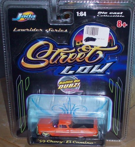 Low-Rider Series Street Low- '59 Chevy El Camino 1:64 DIE CAST