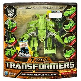  Transformers Hunt for the Decepticons Exclusive Action Figure Constructicon Devastator 7 Robots Combine
