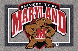 Maryland Terrapins 5' 4" x 7' 8" Team Spirit Area Rug