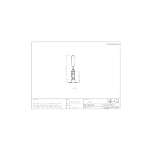 DE STA CO 210-U Vertical Hold Down Action Clamp with U-Shaped Bar and Flanged Base