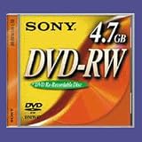 Sony DVD-RW 2X 4.7GB Rewriteable (Single)