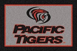 Pacific (UOP) Tigers "Pacific Tigers" 7' 8" x 10' 9" Team Spirit Area Rug