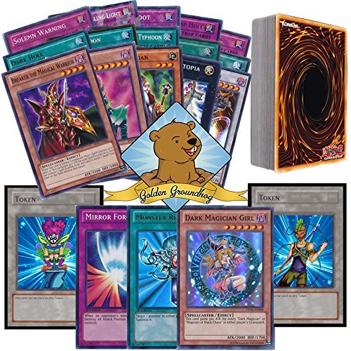 25 Assorted Yugioh Pack Lot - All Rares, Holos, and Foils! No Duplication! Includes Two Custom Golden Groundhog Tokens!
