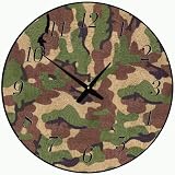Large Wall Clock Hunting Camouflage Clock 18