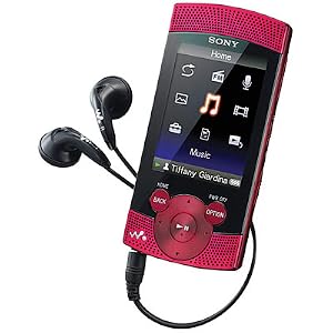 Sony Walkman NWZ-S544 8GB Video MP3 Player (NWZS544RED)