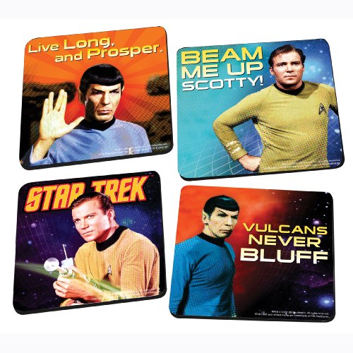 Vandor Star Trek Coasters, Set of 4