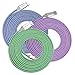 Micro USB Android Charger Cord, Eversame[3-Pack]10Ft 3M Premium Nylon Braided High Speed USB2.0 A Male to Micro B Charger Cable For Samsung Galaxy S6/Tab4/Note Edge, HTC One X/M9, LG-Blue Green Purple