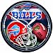 Buffalo Bills Round Clock