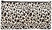 World Traveler Black Leopard Makeup Brush Bag 10-inch