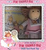 D.W. Thinks Big Book and Plush Toy
