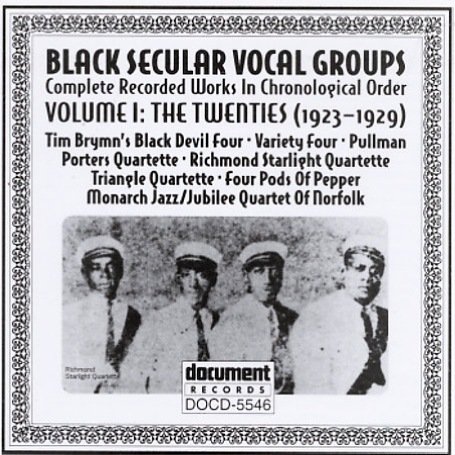 Buy Black Secular Vocal Groups, Vol. 1: The Twenties (1923-1929) online at Discounted New and Used prices. Delivered to your door with Childrens Toyshop.com