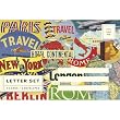 Around the World Cavallini Letter Set Cards with Envelopes