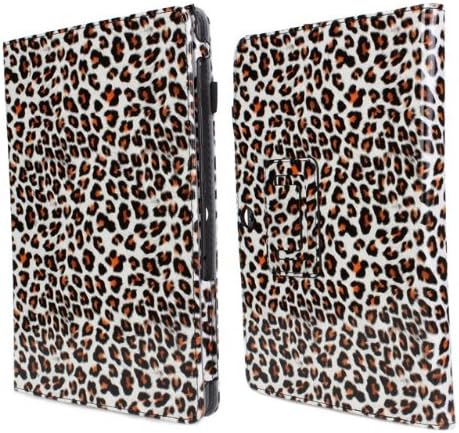 W-RainBow Newest Arrival Animal Camouflage Series Yellow Leopard Folio Diary Stand Leather Protective Case for Samsung Galaxy Tab 2 10.1" GT-P5100/P5110/P5113(Random Gift 1 Piece Car Sticker)