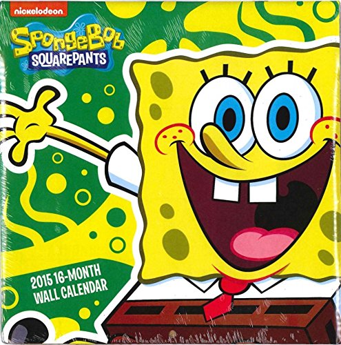 1 X SpongeBob SquarePants 2015 16-Month Wall Calendar