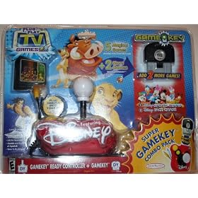 Disney Plug it in & Play TV Games Super Gamekey Combo Pack, 7 Games