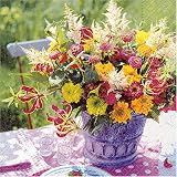 Eigenschaften KnorrPrandell / Gütermann / KnorrPrandell 1616265 - Servietten Blumenstrauß, 20 Stück/Pack