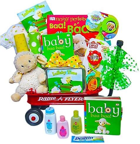 Baby Einstein Lullaby Wagon Gift Basket by Cashmere Bunny