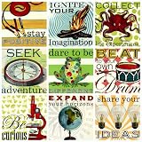 Oopsy Daisy Sweet Sayings Boy Stretched Canvas Wall Art by Shelly Kennedy, 39 by 39-Inch