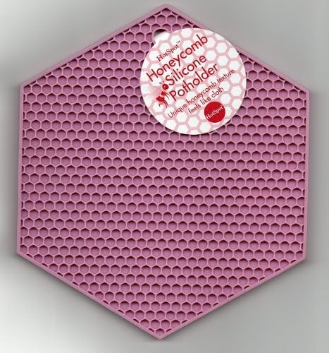 HotSpot HoneyComb Silicone Pot Holder, Pink 07466