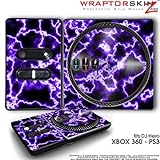 DJ Hero Skin Electrify Purple fit XBOX 360 and PS3 (DJ HERO NOT INCLUDED)