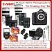 Canon EOS 1DS Mark III Digital Camera with Professional Photographer's Ultimate Envy Package: Includes - 4 Extra LPE4 Batteries + Canon Speedlite 580EX II + Canon EF 28-300mm f/3.5-5.6L IS USM + Canon EF 16-35mm f/2.8L II USM + Canon EF 24-105mm f/4L IS USM + Canon Normal EF 50mm f/1.2L USM + Canon EF 100mm f/2.8L Macro IS USM + Canon EF 400mm f/2.8L IS USM + 4x 32GB High Speed CF Cards + Shockpro