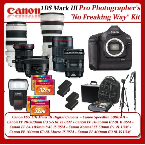 Canon EOS 1DS Mark III Digital Camera  Professional 