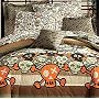 Halloween Skulls and Crossbones - 5pc BED IN A BAG - Full Size